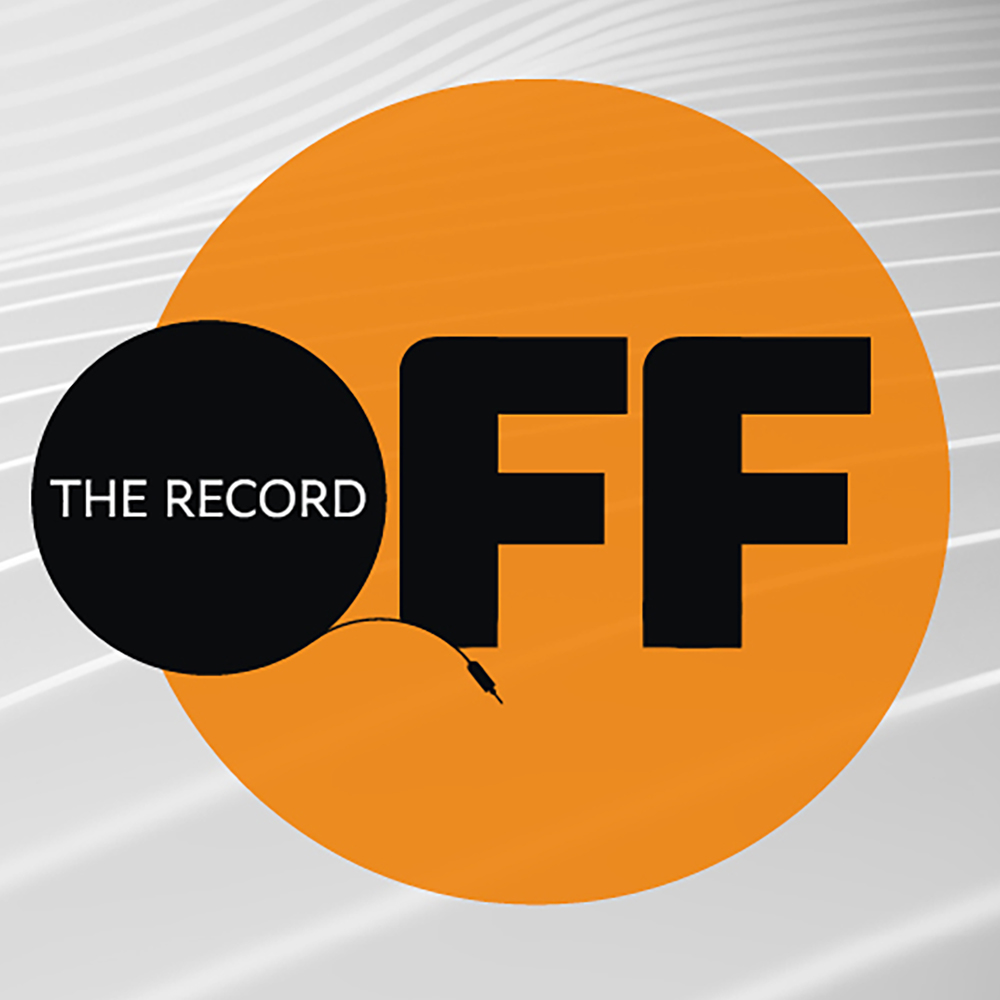 Off The Record Logo in orange, schwarz